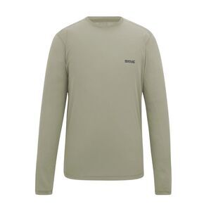 Regatta Mens Mindo Logo Long-Sleeved T-Shirt / Abbeystone